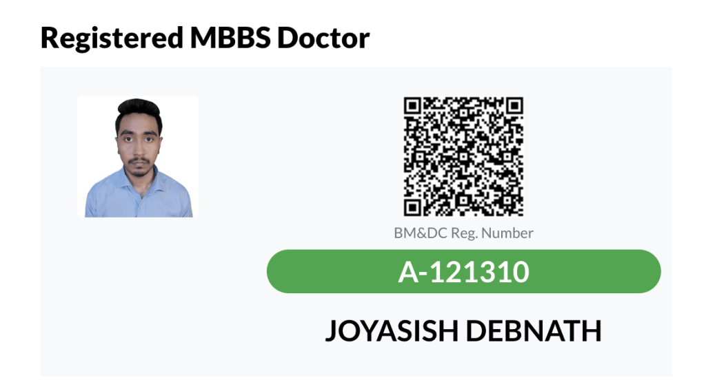 Dr. Joyasish Debnath, MBBS